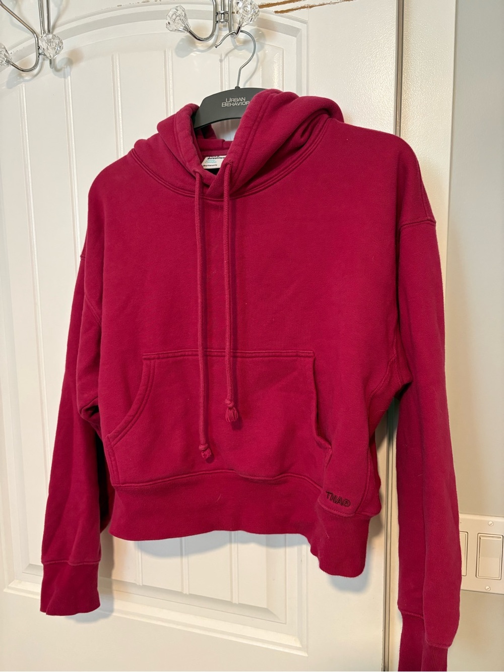 Aritzia Women's Berry Scoop Neck Pullover Hoodie